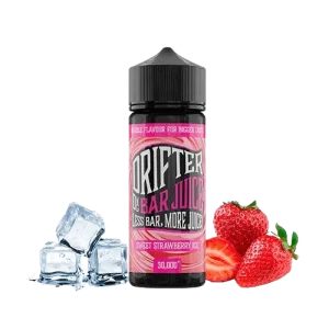 Imagen de Drifter Bar Sweet Strawberry Ice 24ml Longfill, e-líquido personalizable con sabor a fresa y helado, ideal para vapeo.