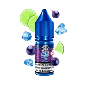 Liquido e-liquid just juice nic salt blackcurrant lime 10ml