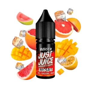 Liquido e-liquid just juice nic salt fusion blood orange mango on ice 10ml