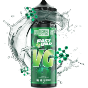 Glicerina Fast O4V 70ml en botella 120ml, 100% vegetal, para líquidos personalizados de vapeo.