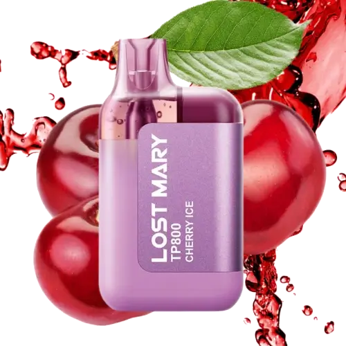 Lost Mary TP800 Cherry Ice - Vape desechable de 800 caladas Lost Mary TP800 Cherry Ice - Vape desechable de 800 caladas