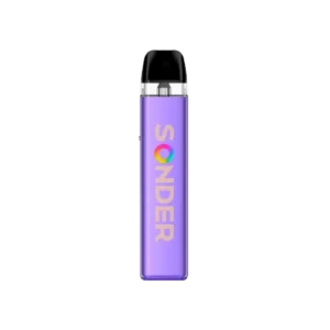 Geekvape Sonder Q2 Pod Kit en color violeta con diseño elegante y luz LED RGB
