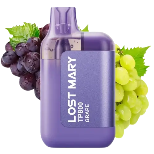 Lost Mary TP800 Grape - Vape desechable Lost Mary TP800 Grape - Vape desechable de 800 caladas