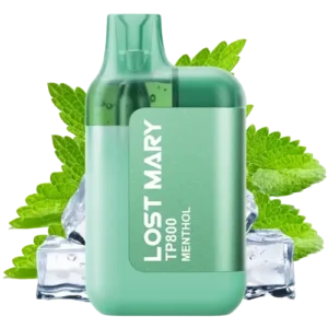 Lost Mary TP800 Menthol - Vape desechable de 800 caladas