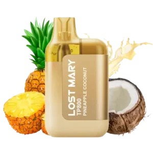 Lost Mary TP800 Pineapple Coconut - Vape desechable de 800 caladas