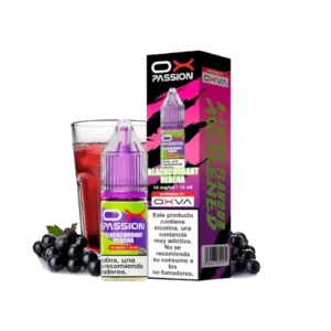Oxva Ox Passion Salts Blackcurrant Rebena 10ml - Sales de nicotina sabor grosella negra