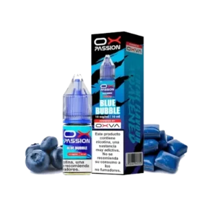 Oxva Ox Passion Salts Blue Bubble 10ml - Sales de nicotina sabor arándanos y chicle