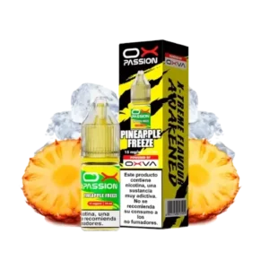 Oxva Ox Passion Salts Pineapple Freeze 10ml - Sales de nicotina con piña e hielo